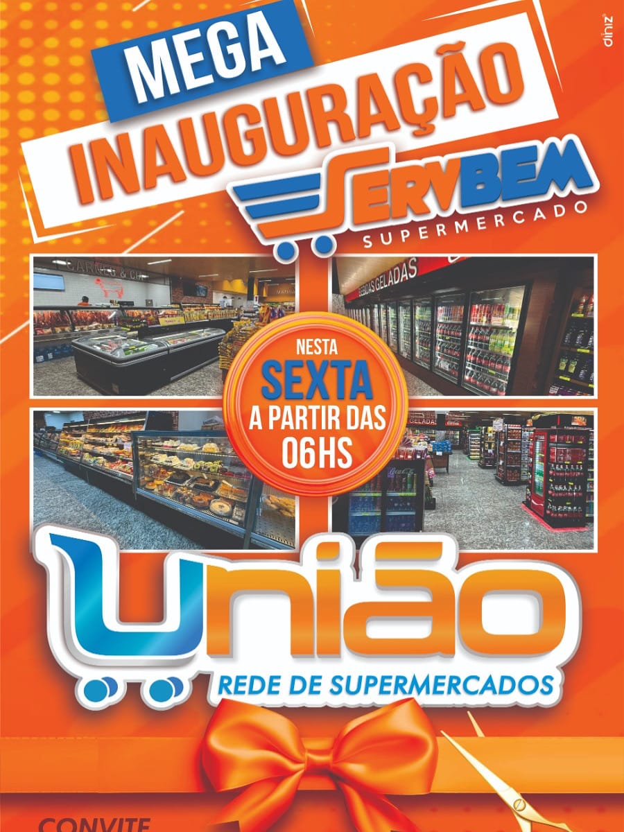 Mega inauguração do ServBem Supermercado movimenta Várzea Grande nesta sexta-feira