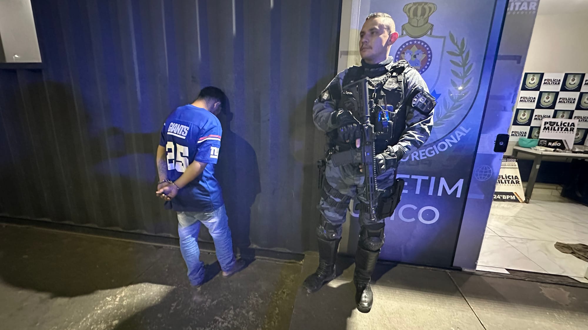 Equipe Raio desarticula esquema de tráfico no bairro Canjica e prende suspeito