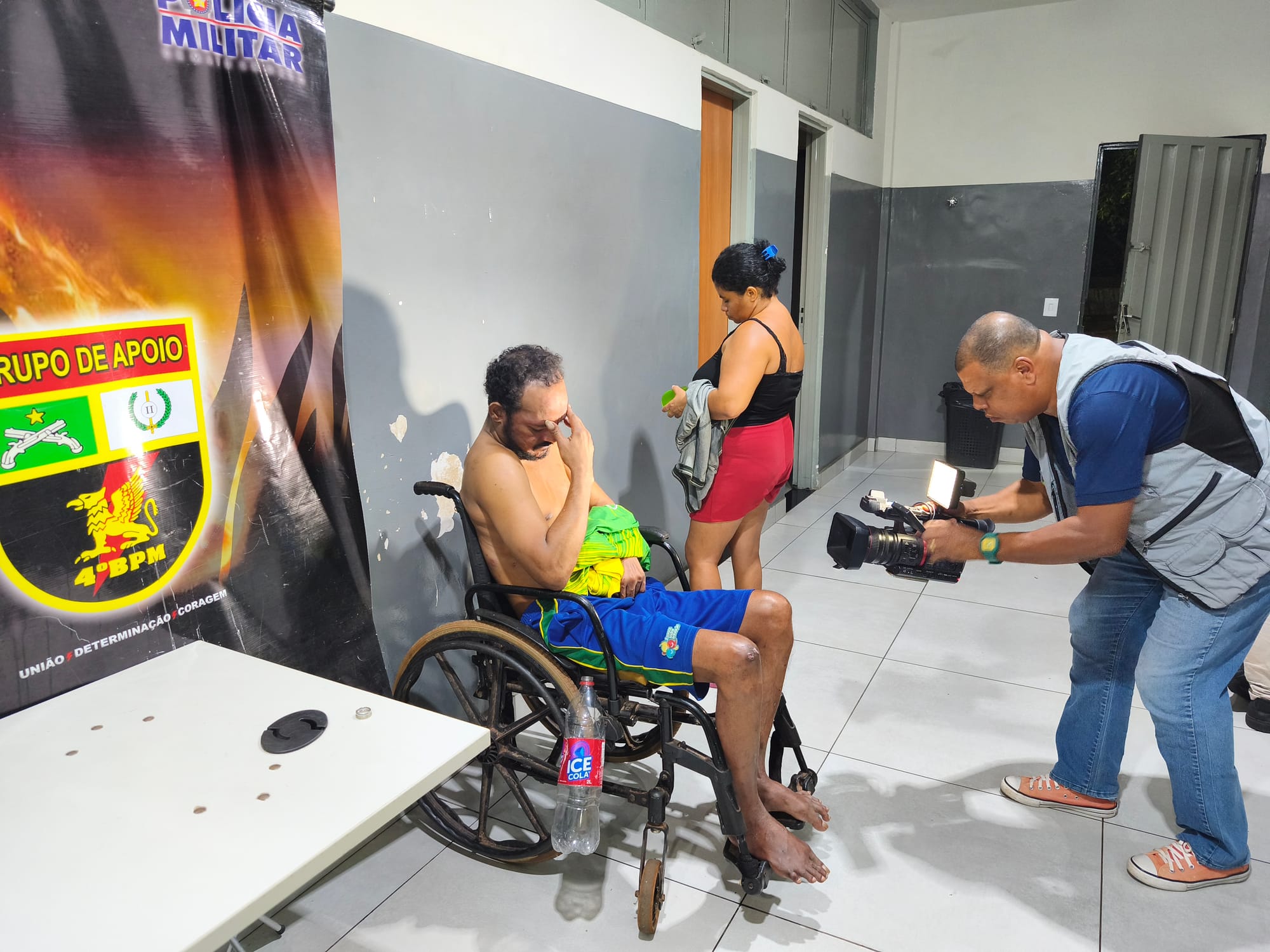 Cadeirante é preso com drogas em Várzea Grande após denúncia de tráfico no bairro São Benedito