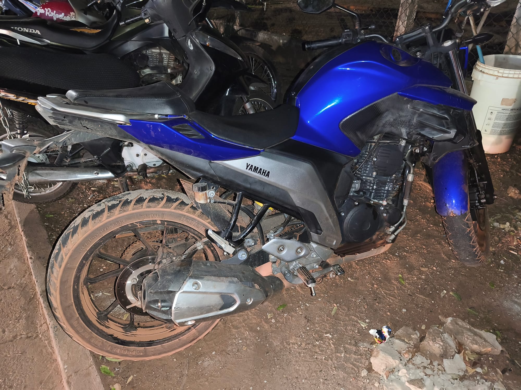 Ousadia Motorizada: rodando sem nada… só com a moto roubada mesmo