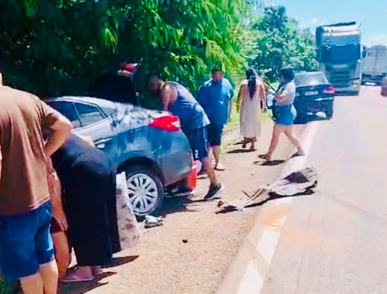 Grave colisão na BR-174 mobiliza Bombeiros e deixa várias vítimas a caminho de hospital em MT