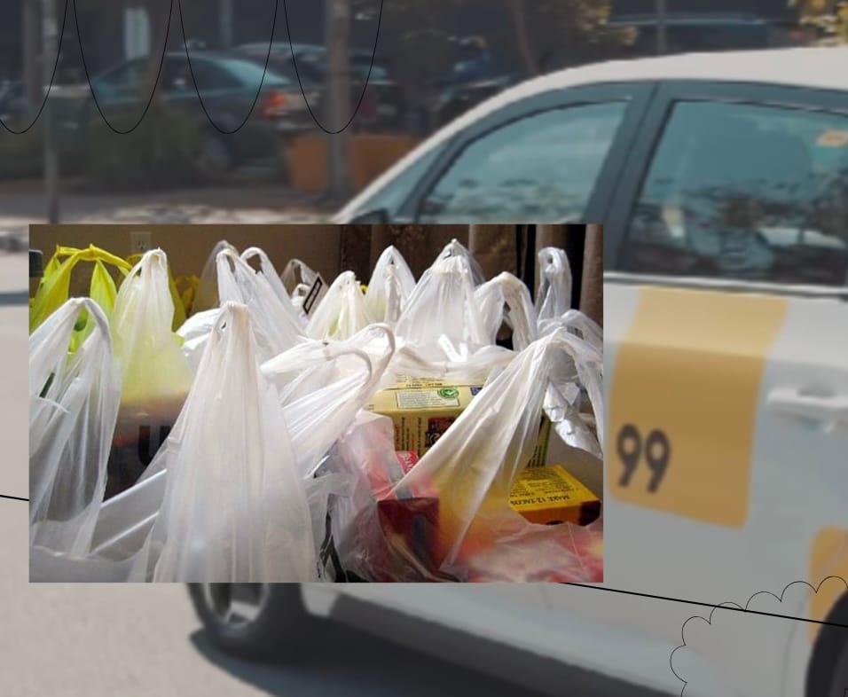 MOTORISTA DE APLICATIVO 99 SOME COM COMPRAS DE DONA DE CASA E DEVOLVE PARTE DA MERCADORIA JÁ UTILIZADA EM VÁRZEA GRANDE