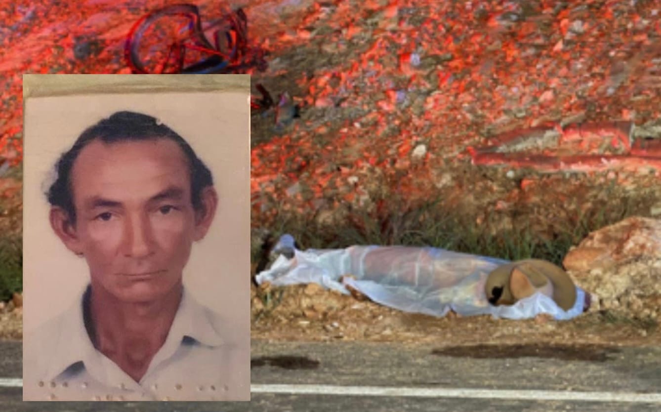 URGENTE | Idoso morre atropelado e motorista foge na estrada da Ponte de Ferro, em Cuiabá