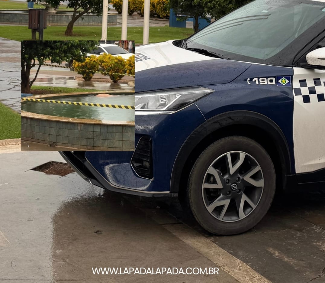 Mistério no coração da cidade: corpo é encontrado submerso em chafariz no Mercado do Produtor