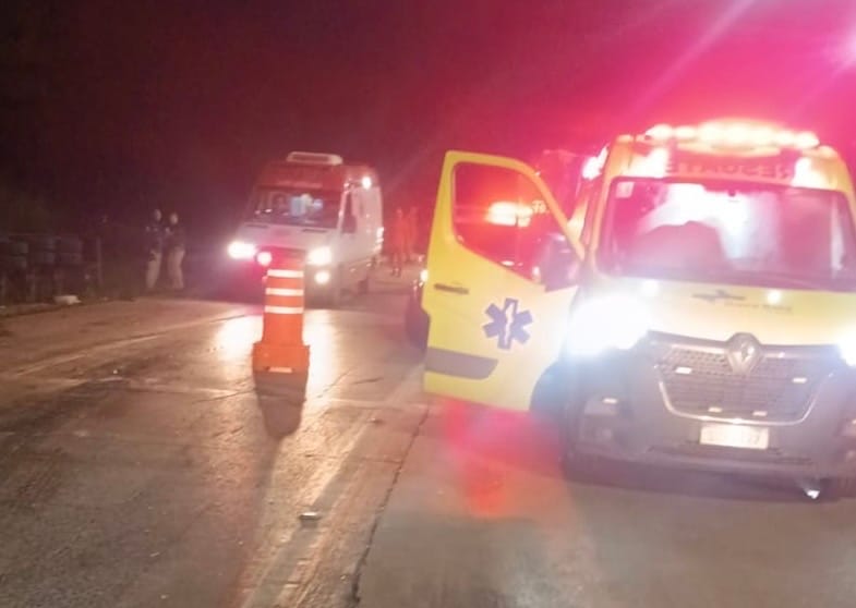 GRAVE ACIDENTE NA Serra de São Vicente DEIXA SEIS VÍTIMAS NO SENTIDO Cuiabá