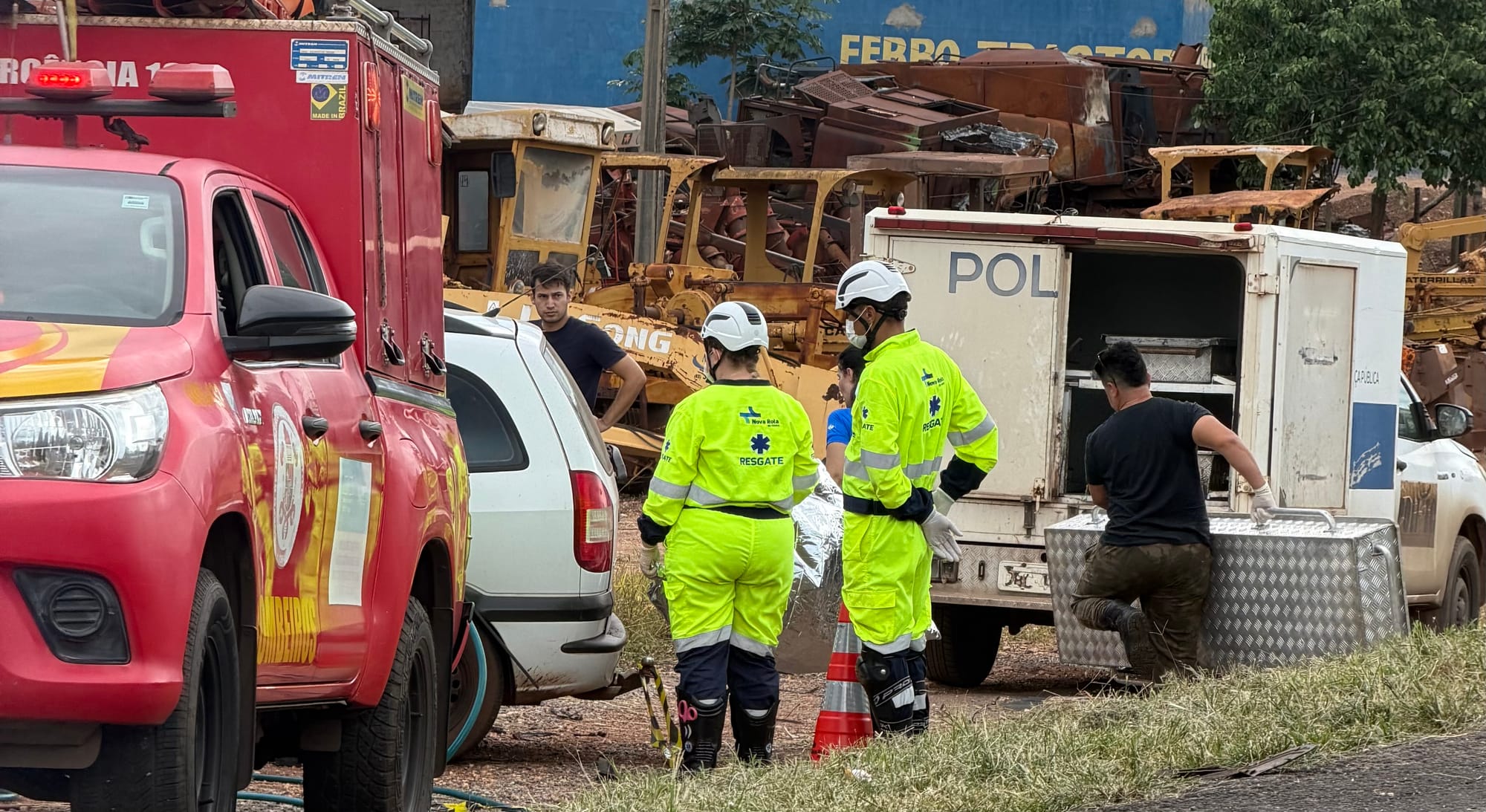 IDENTIFICADOS: colisão na estrada de Jangada mata dois motoristas; esposas sobreviveram e estão estáveis