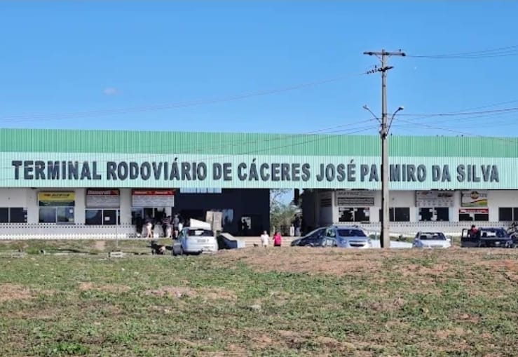 Passageiro é encontrado sem vida em banco da rodoviária de Cáceres após desembarque durante a manhã