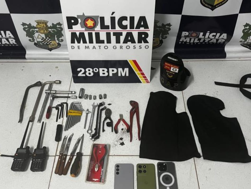 Grupo é preso em flagrante ao planejar furto de módulos de caminhões