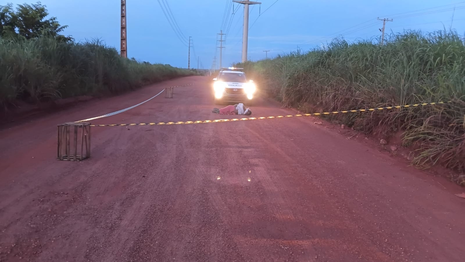 EXECUÇÃO FRIA EM VG: CORPO É DESOVADO AMARRADO E COM TIROS NA CABEÇA NO MEIO DA RUA