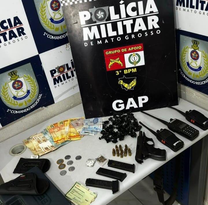 Cuiabá tem queda expressiva nos crimes com reforço policial nas ruas