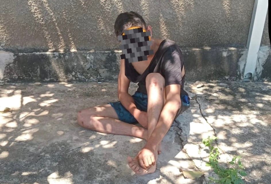 SALVE” VIOLENTO: HOMEM É ESPANCADO POR GRUPO E ACABA NA UPA EM NOVA CANAÃ