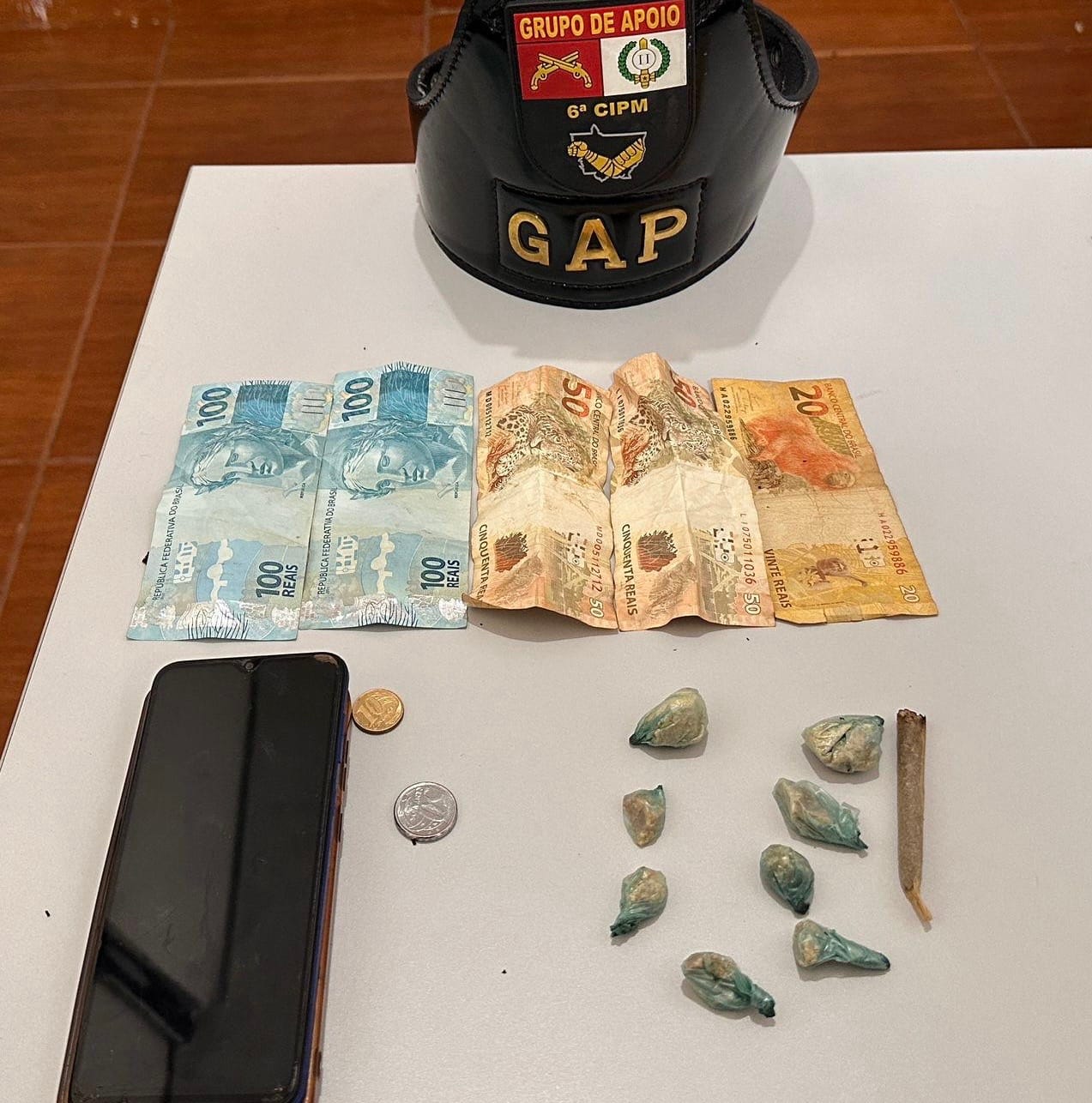 Fuga pela MT-060 termina com acompanhamento policial e apreensão de drogas em Poconé