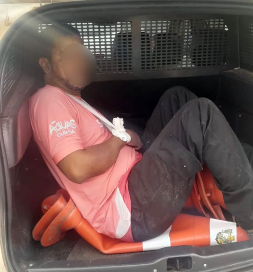 Suspeito de tentativa de feminicídio é preso após ser encontrado ferido em possível represália no Jardim Brasil