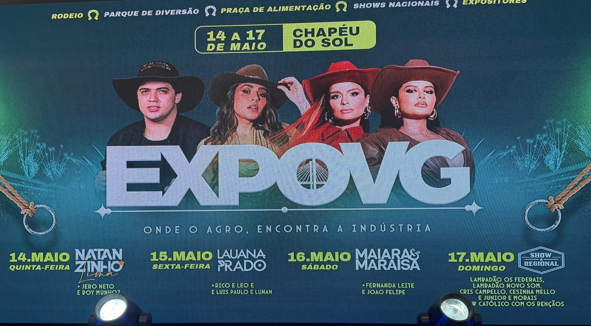 EXPOVG VAI MOVIMENTAR VÁRZEA GRANDE COM GRANDES SHOWS, RODEIO E ATRAÇÕES PARA TODA A FAMÍLIA