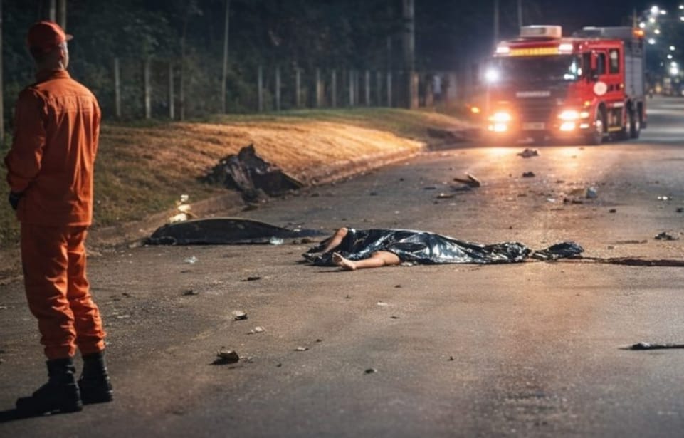 Noite de terror: colisão envolvendo motos e carro deixa dois mortos e feridos em estado grave em Alta Floresta