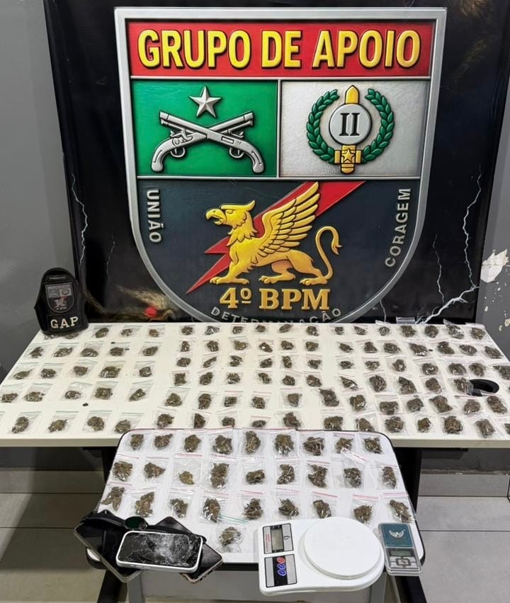 TRAFICANTES SÃO PRESOS APÓS SURTO, AGRESSÃO E GRANDE APREENSÃO DE DROGAS EM VÁRZEA GRANDE