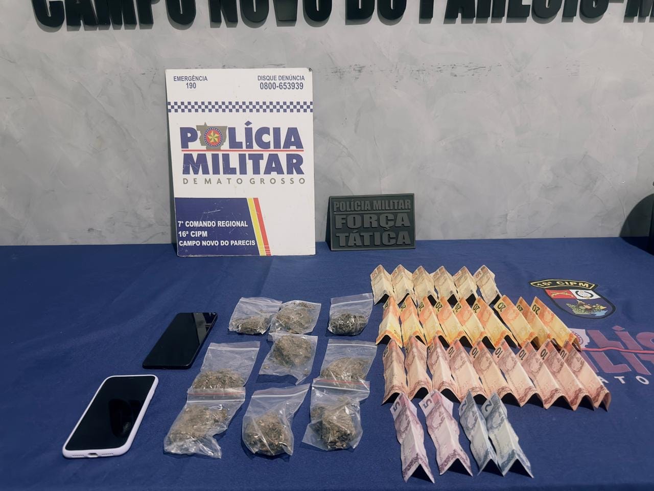 QUADRILHA É DESMANTELADA EM OPERAÇÃO DA FORÇA TÁTICA EM MT