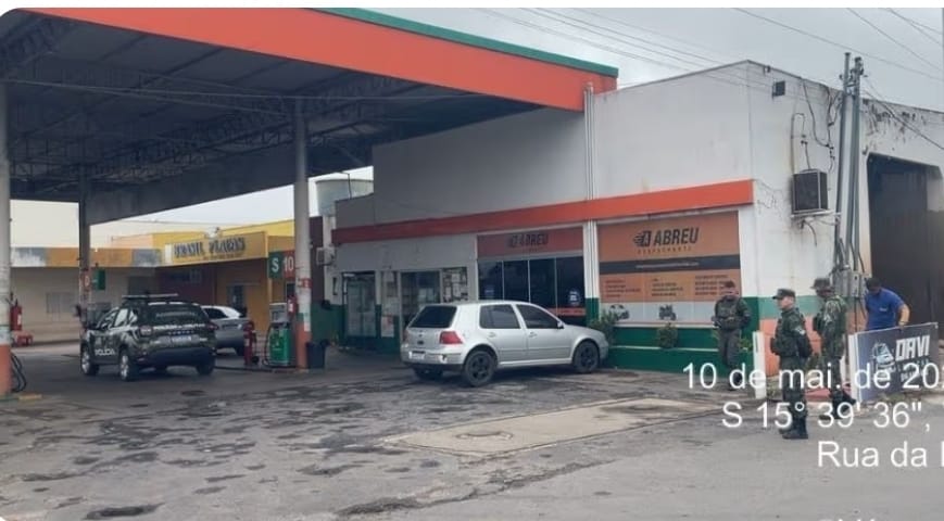 Posto de combustível é alvo de fiscalização ambiental e acaba notificado em Várzea Grande