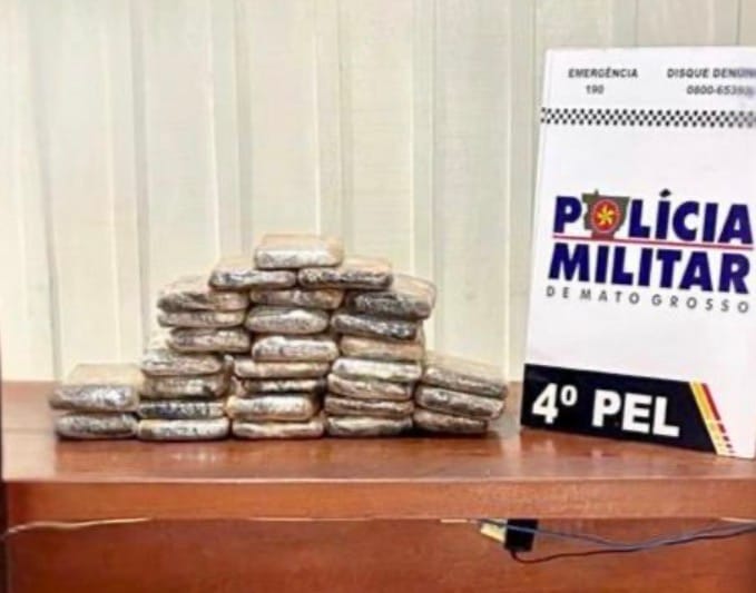🚨 PM intercepta carregamento de cocaína avaliado em R$ 920 mil e prende suspeito em MT