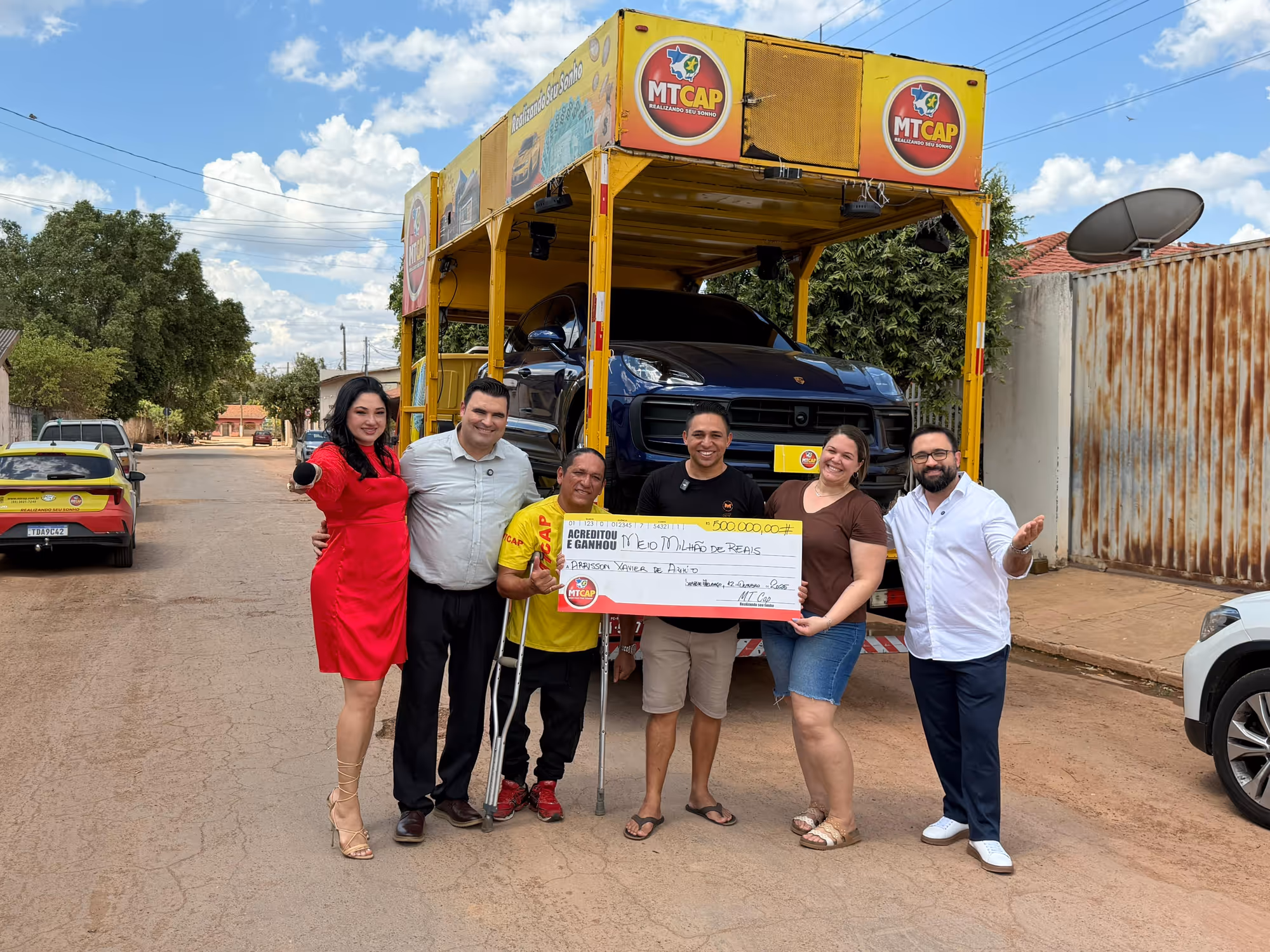 Ganhador de Barão de Melgaço — R$ 500 mil MTCAP