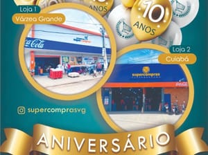 Aniversário explosivo: Super Compras prepara a maior promoção da história em Cuiabá e Várzea Grande