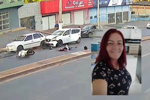 Câmeras flagram sequência de acidentes que terminou com morte na Filinto Müller, em VG