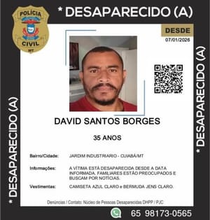 ANGÚSTIA E MISTÉRIO: Homem desaparece e família faz apelo em Cuia