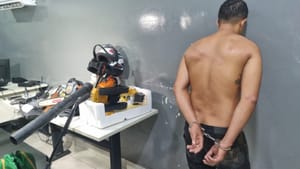 Homem é preso suspeito de roubo violento em sítio na comunidade rural de Aguaçu, em Cuiabá