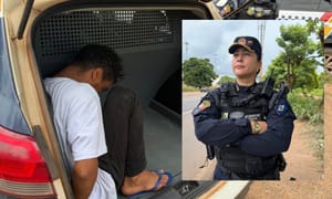 Bandido perigoso com 18 passagens é preso após roubo à mão armada, Várzea Grande; veículo é recuperado em ação rápida da PM