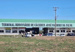 Passageiro é encontrado sem vida em banco da rodoviária de Cáceres após desembarque durante a manhã