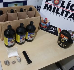 CASA SUSPEITA DE ABASTECER O TRÁFICO É ESTOURADA PELA PM EM CUIABÁ