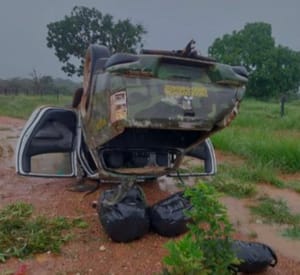 🚨 BR-070 vira armadilha: chuva causa acidentes com viaturas policiais em MT