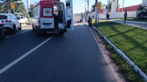 URGENTE: NESTE MOMENTO ACIDENTE COM DUAS MOTOS NA AVENIDA DA FEB EM VÁRZEA GRANDE