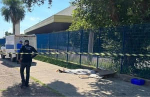 Homem é brutalmente assassinado próximo aos Correios em Várzea Grande