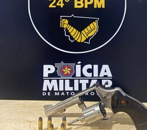 Homem é preso após disparo durante desentendimento familiar na zona rural de Leverger