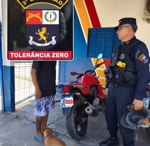 🚨 Motociclista sem habilitação é detido após direção perigosa em avenida de Cuiabá