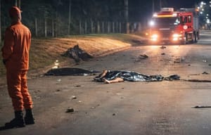 Noite de terror: colisão envolvendo motos e carro deixa dois mortos e feridos em estado grave em Alta Floresta