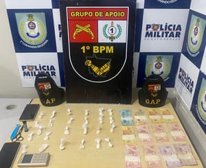 SUSPEITA DE TRÁFICO É DESCOBERTA EM KITNET NO DOM AQUINO DURANTE PATRULHAMENTO DO GAP