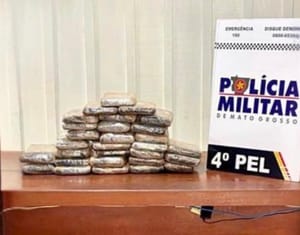 🚨 PM intercepta carregamento de cocaína avaliado em R$ 920 mil e prende suspeito em MT